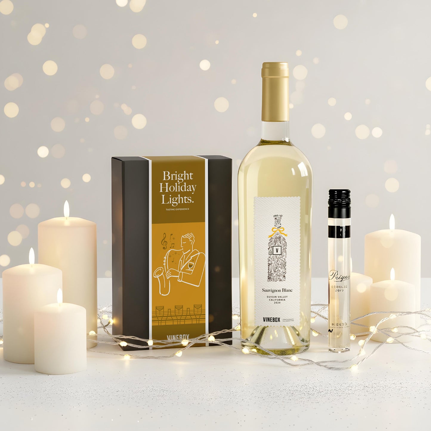 Holiday Sipper + Bottle Duo- Holiday Lights