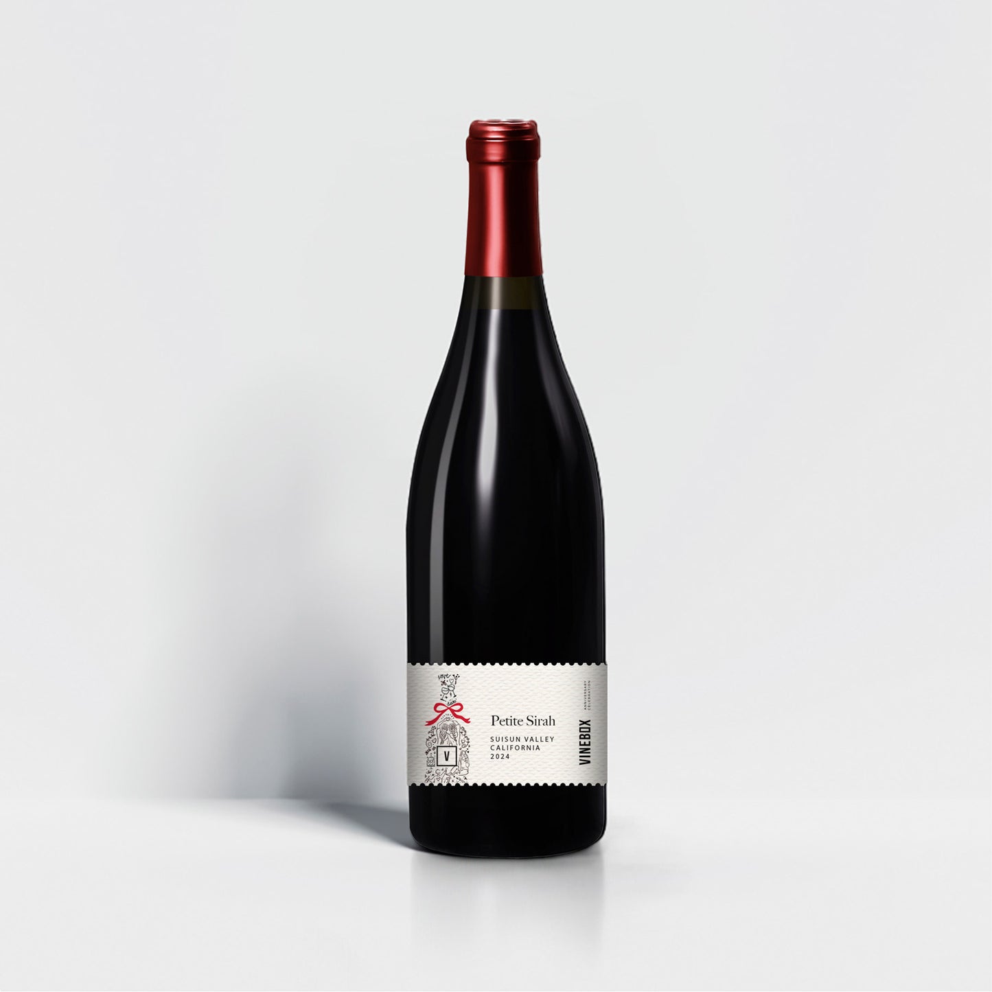 Chocolate Pairing Sipper + Petite Sirah Bottle