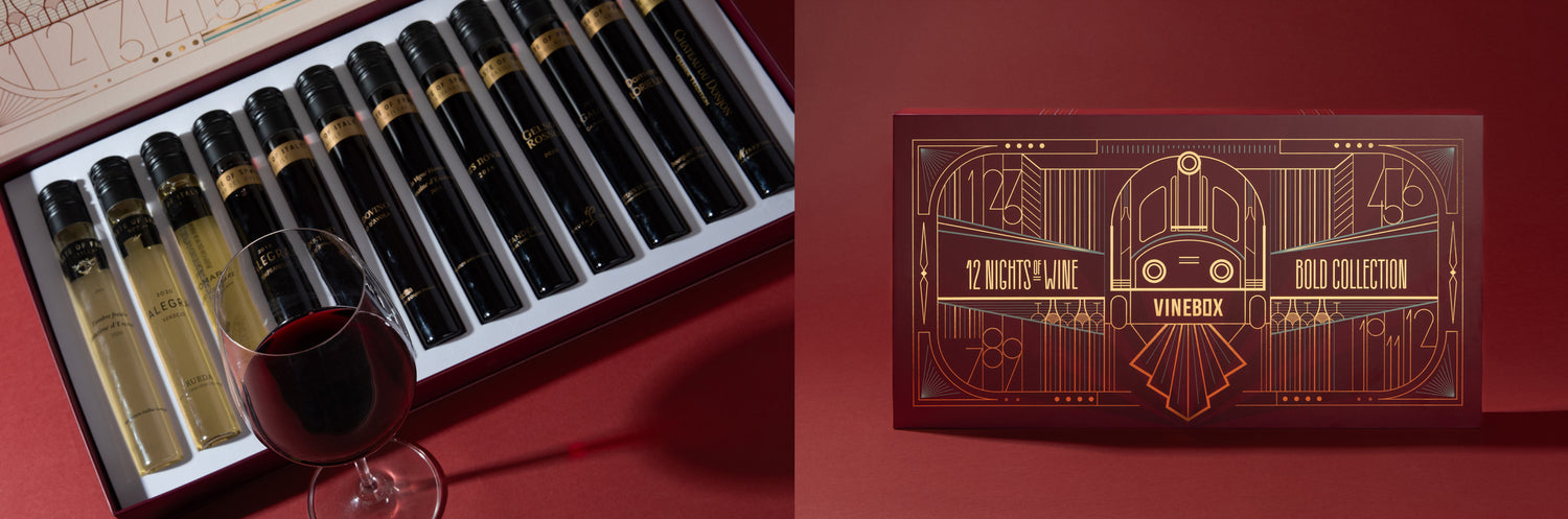 12 nights of wine - bold collection - vinbox