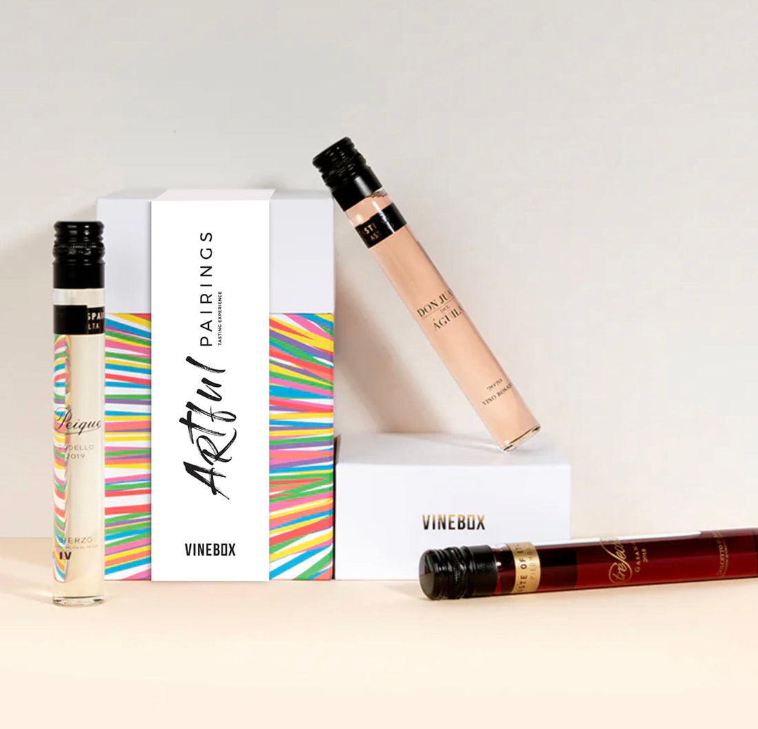 Artful Pairings: Where Wine Meets Art in a 9-Wine Tasting Collection