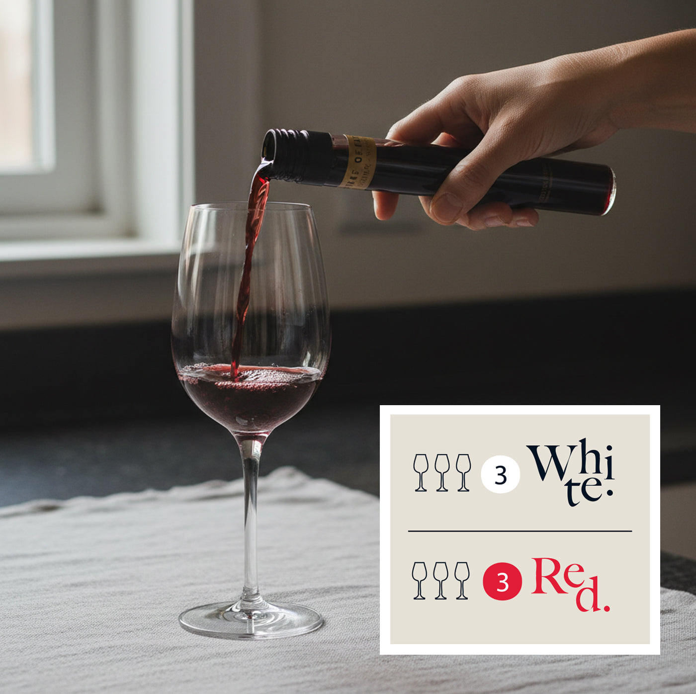 Level Up Wine Tasting Kit-March Tasting Experience