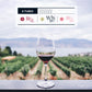 Vinebox Take A Hike wine tasting box in outdoor-inspired setting