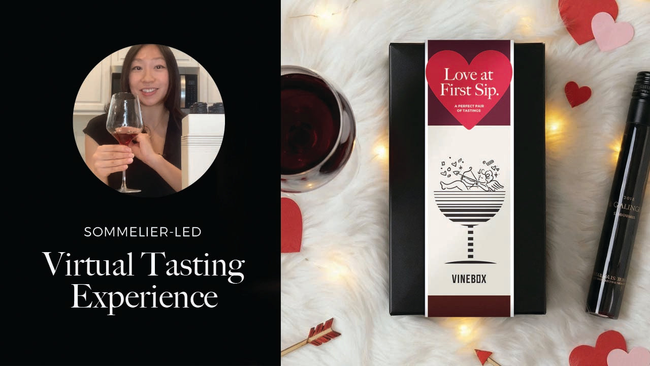 Load video: Love at First Sip Tasting Experience