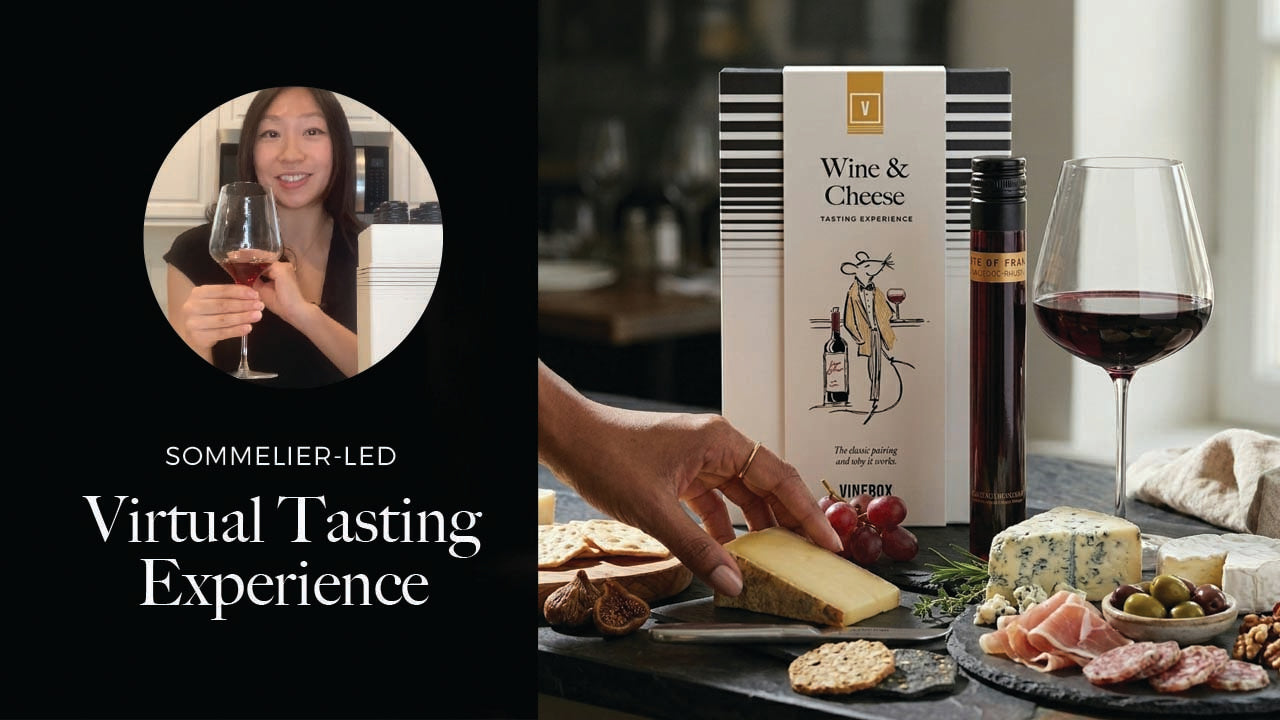Load video: Wine &amp; Cheese Tasting Experience
