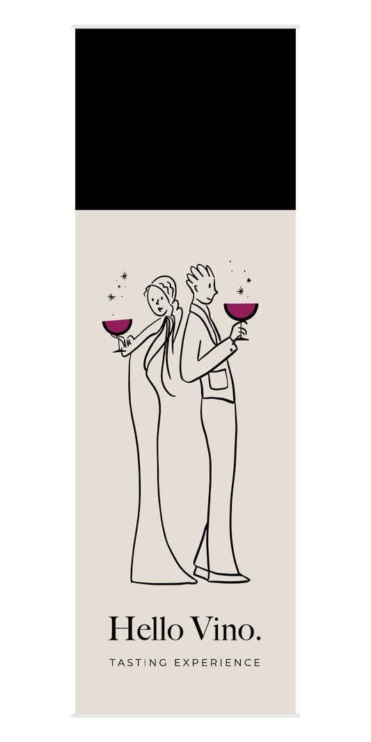 Hello Vino Custom Logo Sleeve