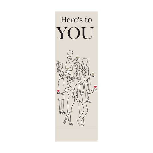 Here's to You Custom Logo Sleeve