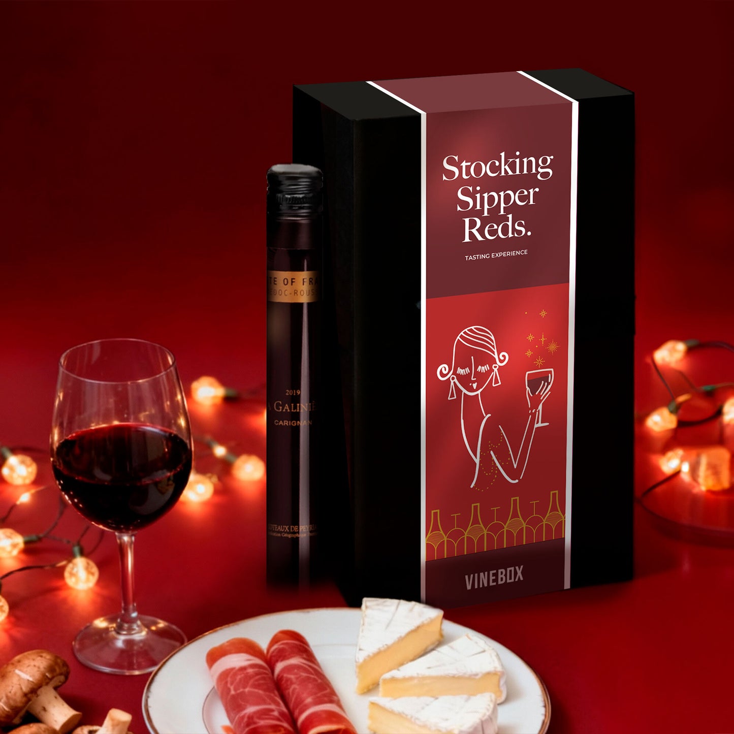 Stocking Sipper Reds