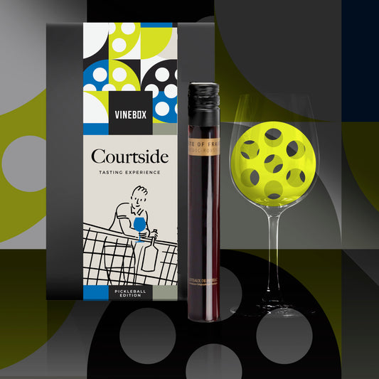 Vinebox Courtside Tasting Pickleball wine collection box