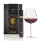 Vinebox Pisces zodiac wine tasting box design packaging on a white background