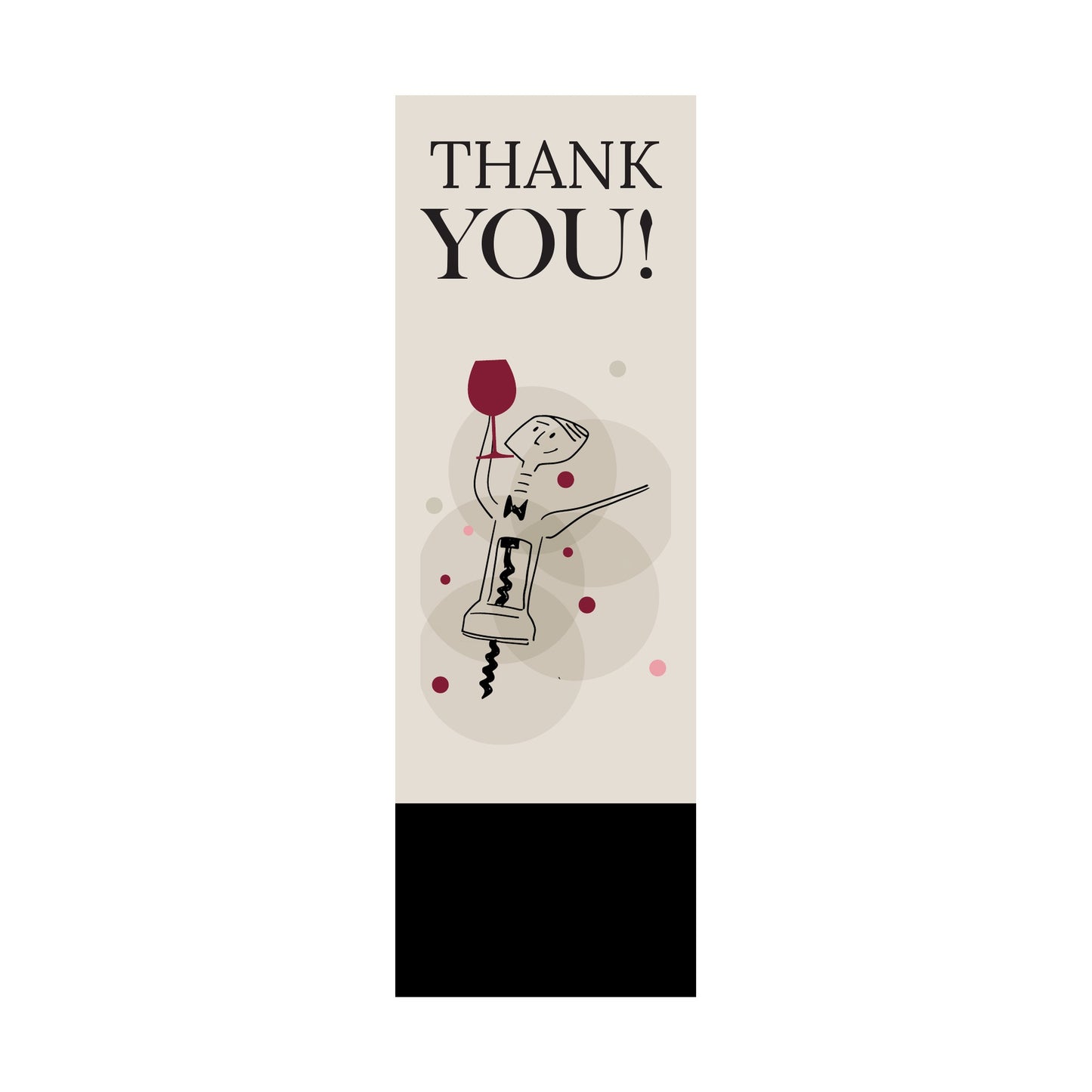 Thank You Custom Logo Sleeve