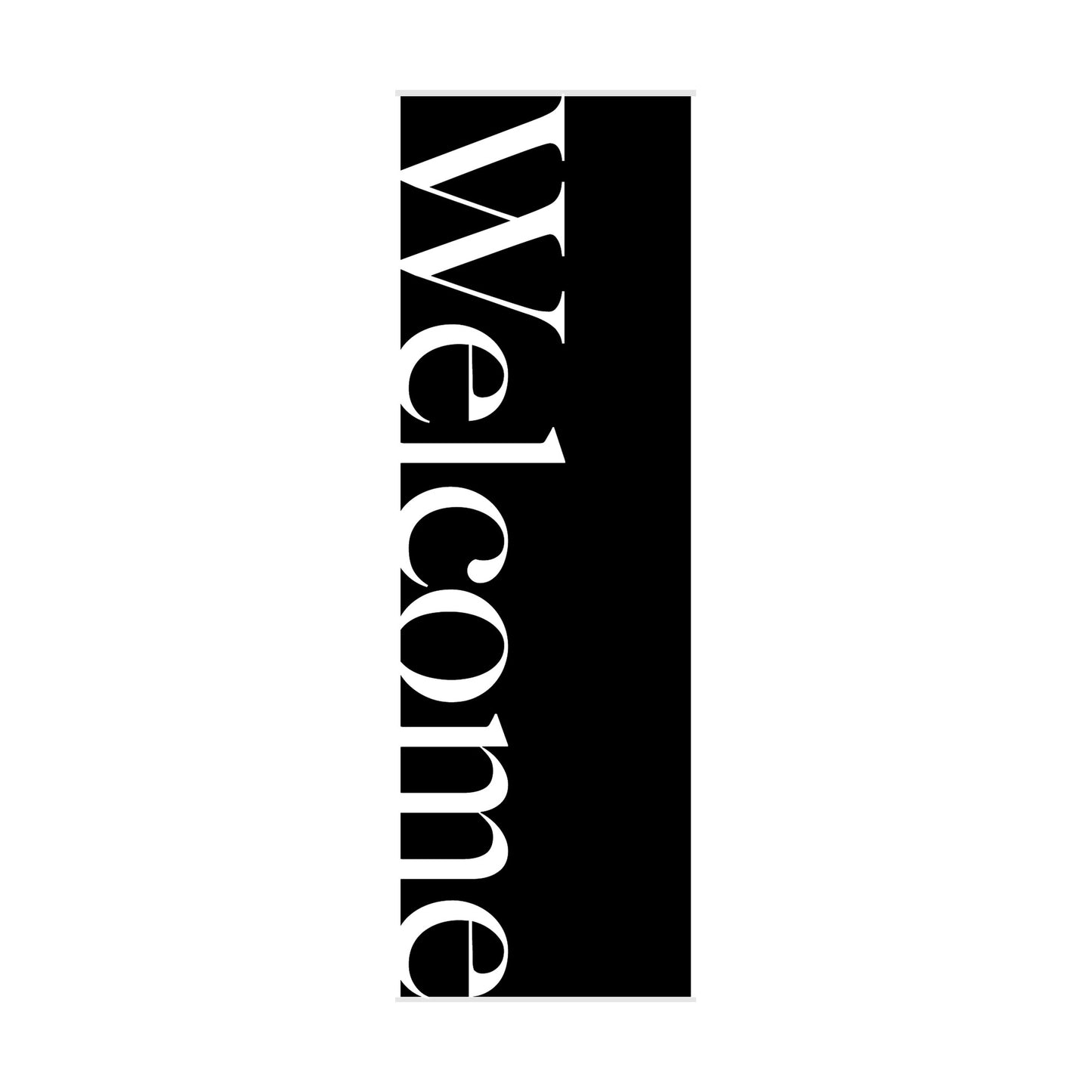 Welcome Custom Logo Sleeve