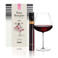 Vinebox Wine Bouquet box front with floral illustration and striped design

